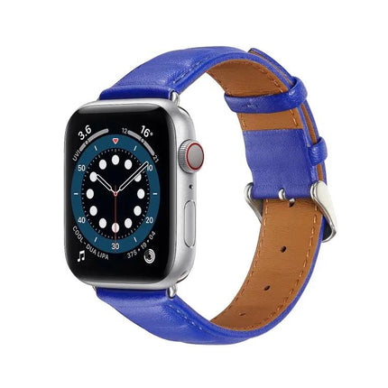 Leather Watch Band For Apple Watch 38/40/41/42/44/45mm