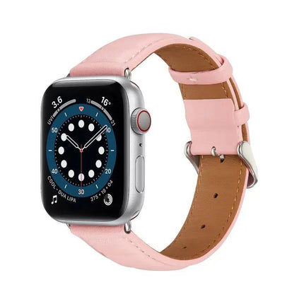 Leather Watch Band For Apple Watch 38/40/41/42/44/45mm