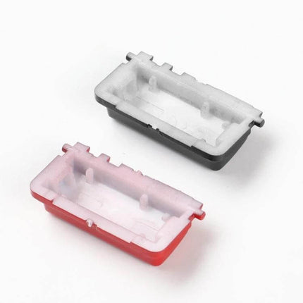 Sport Mode Button for Left and Right Drive Vehicles ABS replacement inserts for BMW M3 1998-2004, black and red illuminated switch caps
