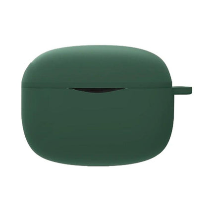 Protect your SoundPEATS earphones with a silicone case for daily activities - dark green slim 1.8mm protective case for commuting and travel