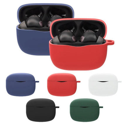 Protect your SoundPEATS earphones with a silicone case for daily activities - slim 1.8mm protective silicone cases in blue red white black green