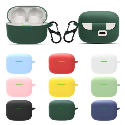 Protect Your Sony Earphones with Silicone Case for Daily Use - slim 1.8mm silicone protective case in multiple colors with carabiner