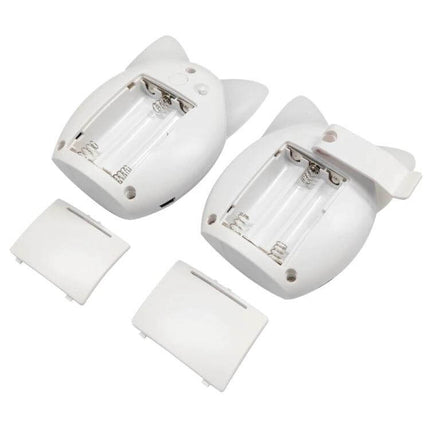 Wireless Baby Monitor with Intercom and Night Light Feature - white battery pack accessories for nursery audio monitor