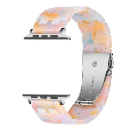 Five-Bead Resin Adjustable Band For Apple Watch 38-45mm