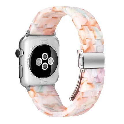 Five-Bead Resin Adjustable Band For Apple Watch 38-45mm | Syndmart