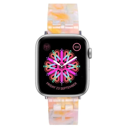 Five-Bead Resin Adjustable Band For Apple Watch 38-45mm | Syndmart