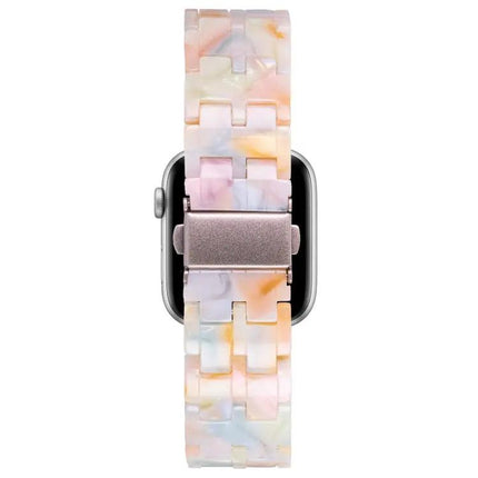 Five-Bead Resin Adjustable Band For Apple Watch 38-45mm