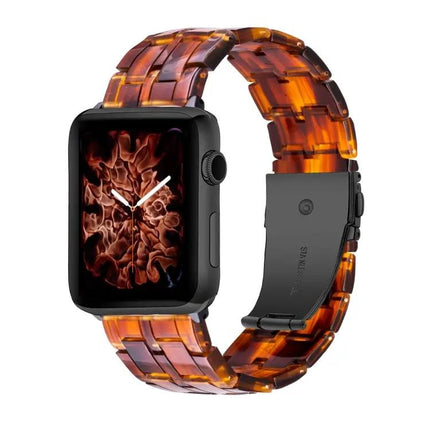 Five-Bead Resin Adjustable Band For Apple Watch 38-45mm