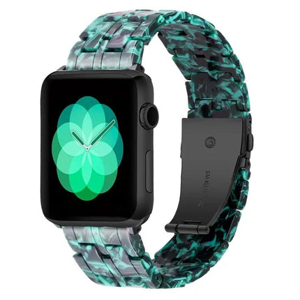 Five-Bead Resin Adjustable Band For Apple Watch 38-45mm