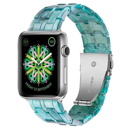 Five-Bead Resin Adjustable Band For Apple Watch 38-45mm