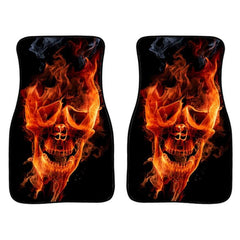 Stylish 2-in-1 Universal Car Floor Mats Set with Eye-Catching Designs