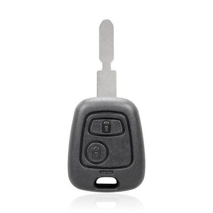 Remote Control Key with Two Buttons for Peugeot 206 Cars - 433MHz PCF7961 DIY replacement key with blade (2-button)
