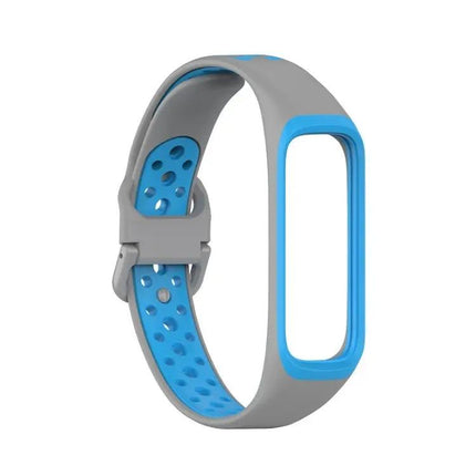 Two Color Silicone Watch Band For Samsung Galaxy Fit 2