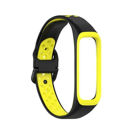 Two Color Silicone Watch Band For Samsung Galaxy Fit 2