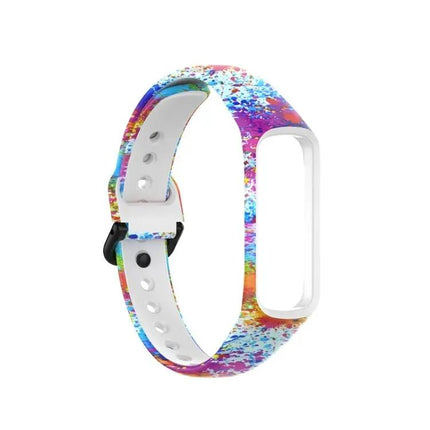 Silicone Printed Watch Band For Samsung Galaxy Fit 2