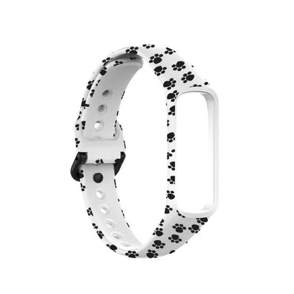 Silicone Printed Watch Band For Samsung Galaxy Fit 2