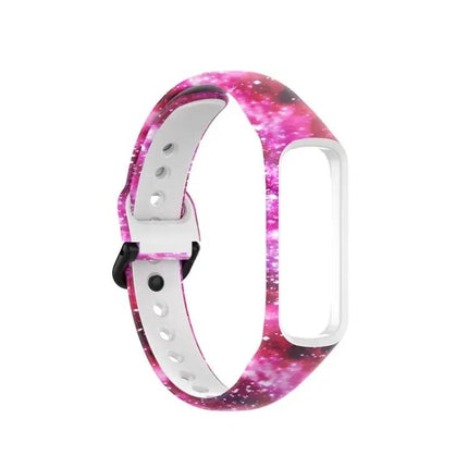 Silicone Printed Watch Band For Samsung Galaxy Fit 2