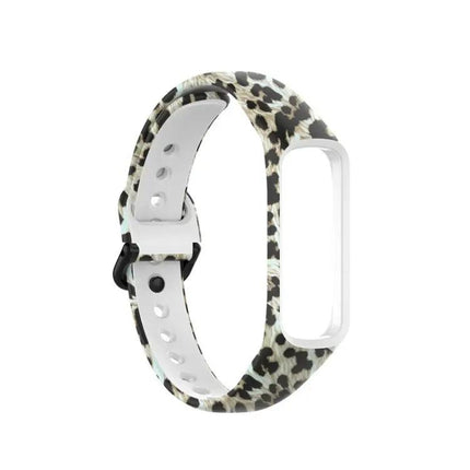 Silicone Printed Watch Band For Samsung Galaxy Fit 2