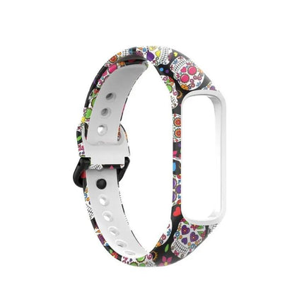 Silicone Printed Watch Band For Samsung Galaxy Fit 2