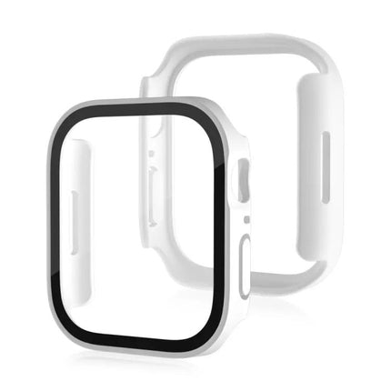 Apple Watch 41/45mm Waterproof Tempered Glass PC Case