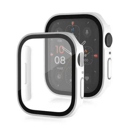 Apple Watch 41/45mm Waterproof Tempered Glass PC Case
