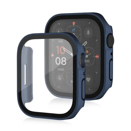 Apple Watch 41/45mm Waterproof Tempered Glass PC Case