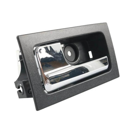 Ford F-150 Left Front Inside Door Handle Replacement - chrome inner door handle assembly for front left door, durable direct-fit replacement