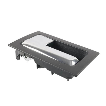 Ford F-150 Left Front Inside Door Handle Replacement — chrome and black interior handle for front left door, durable direct-fit repair