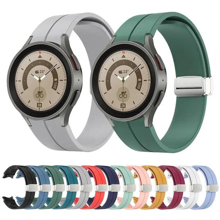 Silicone Buckle Watch Band For Galaxy Watch5 40/44/45mm