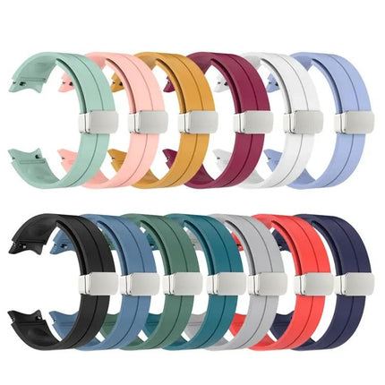 Silicone Buckle Watch Band For Galaxy Watch5 40/44/45mm