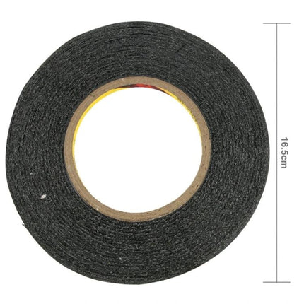 Double Sided Adhesive Tape for Phone Screen Repair, 50m Length - black pressure-sensitive roll for DIY and professional screen assembly