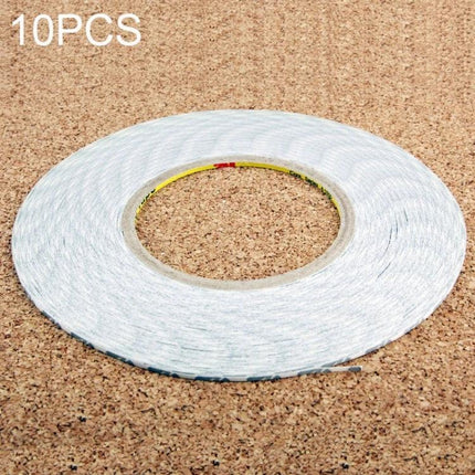 Double Sided Adhesive Tape for Phone Screen Repair, 50m Length - white pressure-sensitive roll for DIY and professional phone screen installation