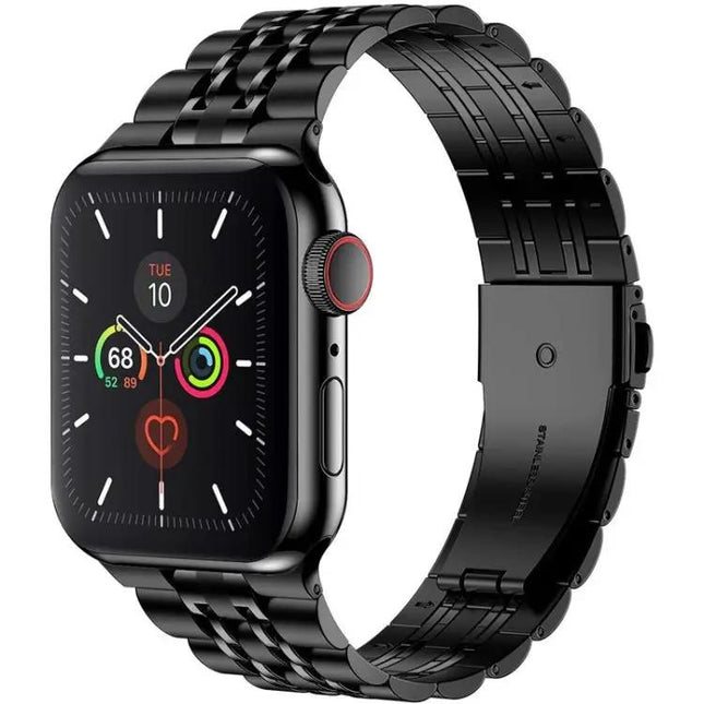 Seven Bead Stainless Steel Apple Watch Band Ultra Thin | Syndmart