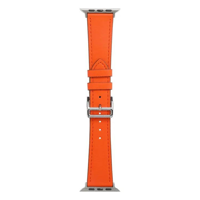Single Loop Microfiber Leather Apple Watch Band 38-45mm | Syndmart