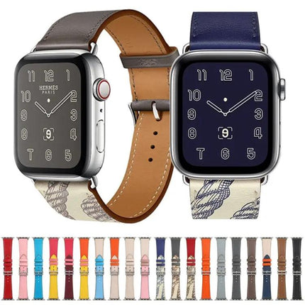 Single Loop Microfiber Leather Apple Watch Band 38-45mm