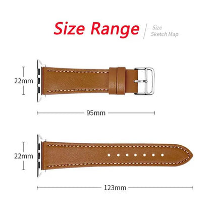 Single Loop Microfiber Leather Apple Watch Band 38-45mm