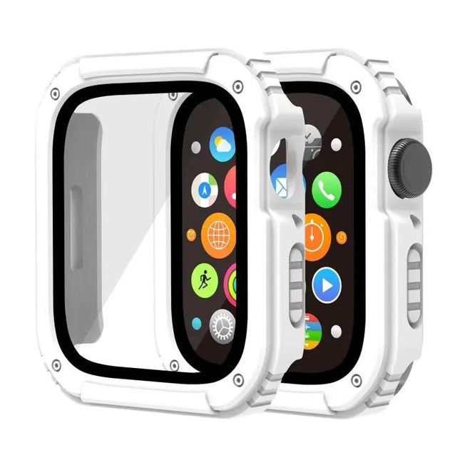 Apple Watch Tempered Glass Full-Cover Case 41/44/40/45mm | Syndmart