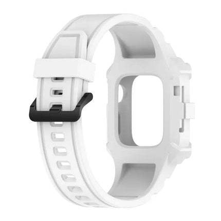 Silicone Integrated Apple Watch Band Adjustable 38-45mm