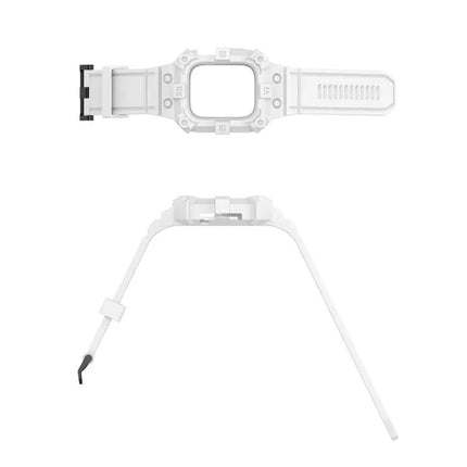 Silicone Integrated Apple Watch Band Adjustable 38-45mm