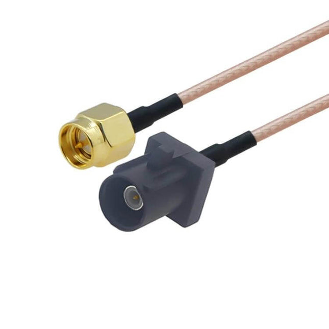 20cm Antenna Extension Cable for Navigation Systems - SMA male to Fakra male gold-plated connector cable