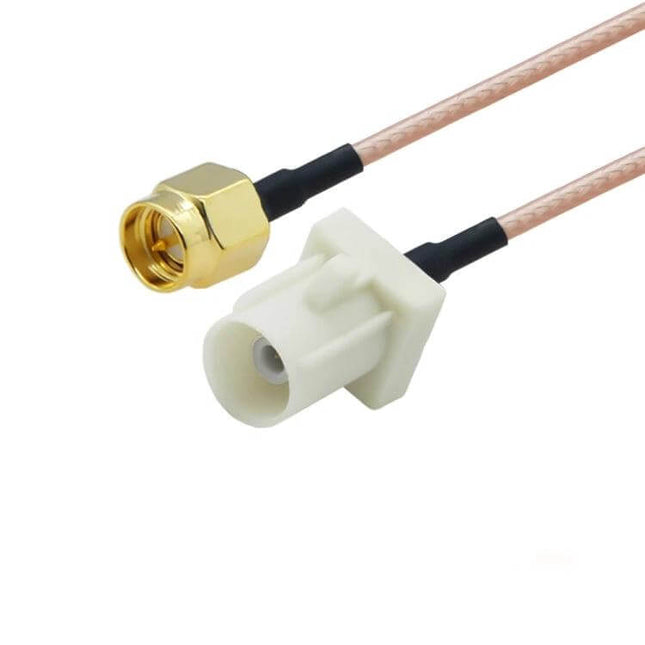 20cm Antenna Extension Cable for Navigation Systems — SMA male to Fakra A/B/C/D/E/F/G/H/I/K male connector cable