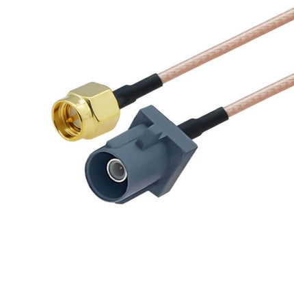 20cm Antenna Extension Cable for Navigation Systems - SMA male to Fakra A cable, metal connectors for improved GPS signal