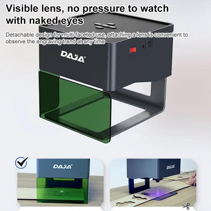Machine de gravure laser DAJA Mini pour le bricolage et la découpe