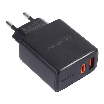 A Versatile USB Charger for Everyday Home and Travel Needs - compact black dual-port USB wall charger for phone and tablet