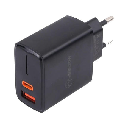 A Versatile USB Charger for Everyday Home and Travel Needs black dual-port USB wall charger with compact travel plug