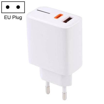 A Versatile USB Charger for Everyday Home and Travel Needs - compact white EU plug dual USB wall charger