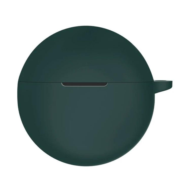 Silicone Protective Case for Everyday OPPO Earphone Protection in dark green silicone, lightweight dust and scratch resistant cover