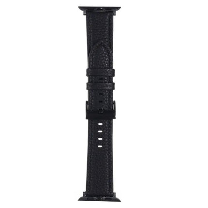 Litchi Texture Leather Apple Watch Band 38/40/41/42/44/45mm
