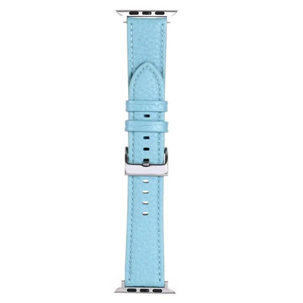 Litchi Texture Leather Apple Watch Band 38/40/41/42/44/45mm