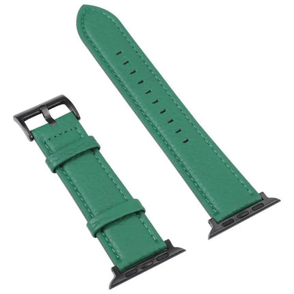 Litchi Texture Leather Apple Watch Band 38/40/41/42/44/45mm
